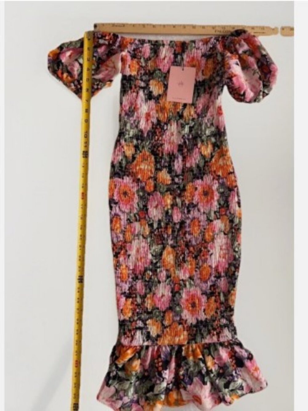 🌸 Hello Molly Floral Puff Sleeve Dress – XS / US 2 – NWT